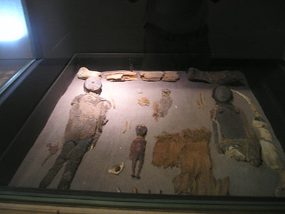 Chinchorro-Funde im Museum