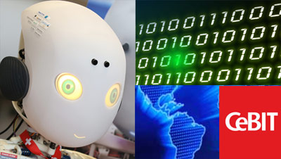 Humanoide Roboter, Big Data und Co: DIe CeBIT stellt neue Trends vor