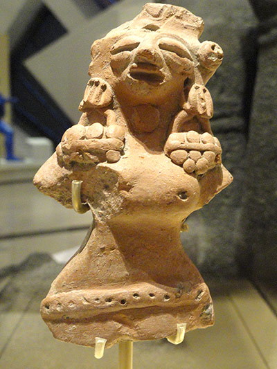 Figur einer Fruchtbarkeitsgöttin aus der Indus-Kultur
