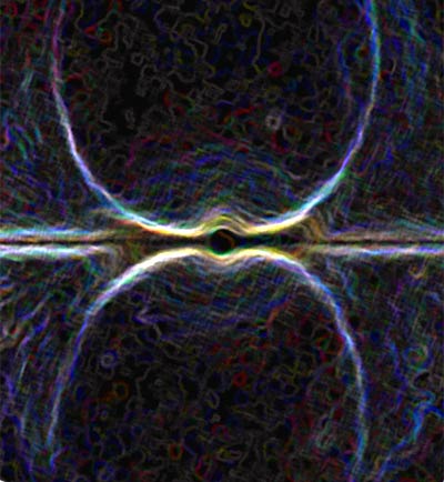 Magnetosphäre eines Pulsars
