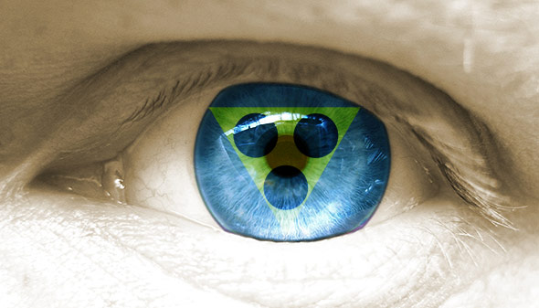 Blindsehen - trotz Blindheit reagieren einige Erblindete unbewusst auf visuelle Reize.