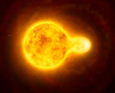 Astronomen Entdecken Grossten Gelben Stern Der Gelbe Hyperriese Ist Eine Million Mal Heller Als Die Sonne Und Gehort Zu Den Zehn Grossten Sternen Uberhaupt Scinexx De
