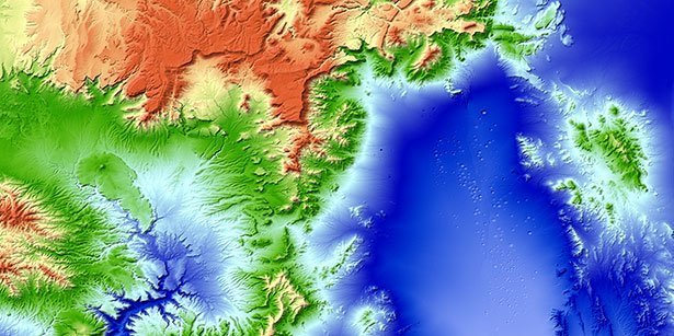 Genaueste 3d Karte Der Erde Fertiggestellt Globales Hohenmodell Tandem X Zeigt Relief Bis Auf Den Meter Genau Scinexx De