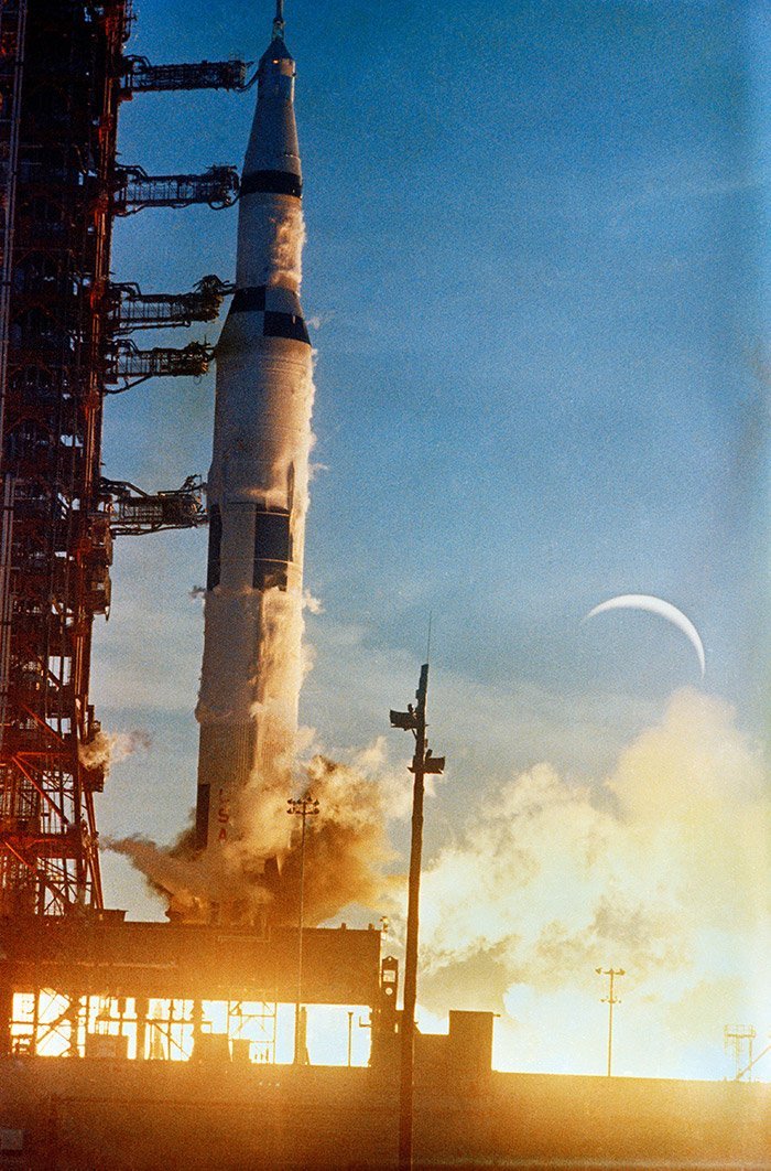 Start von Apollo 8