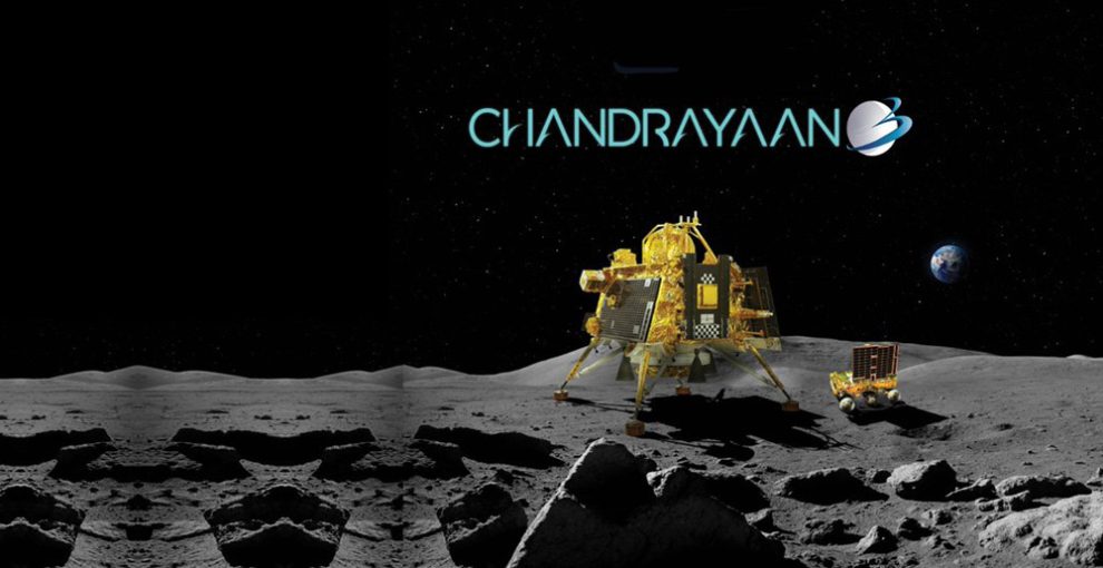 Chandrayaan-3 auf dem Mond