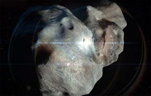 Sonde rammt Asteroiden