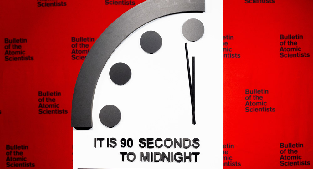 Doomsday Clock: Es ist 90 Sekunden vor Zwölf