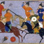Mongolgen im Kampf gegen Chinesen