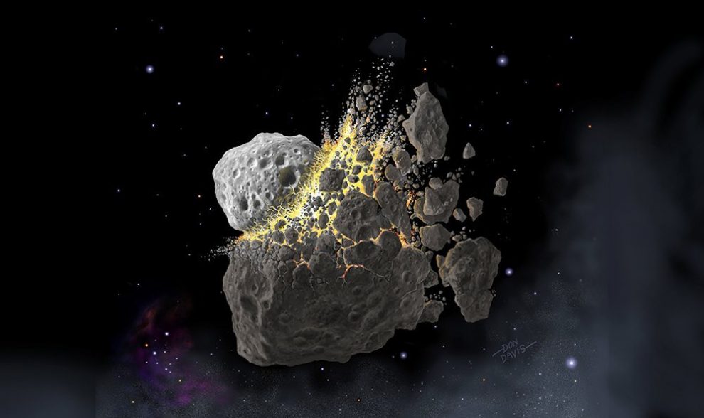 Asteroidenkollision