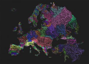 Europa Flüsse