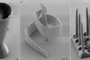 Mit 3D-Druck hergestellte Glas-MIkrostrukturen