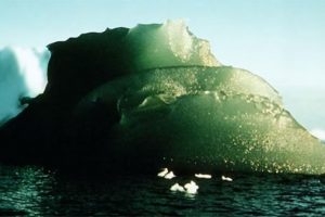 Grüner Eisberg