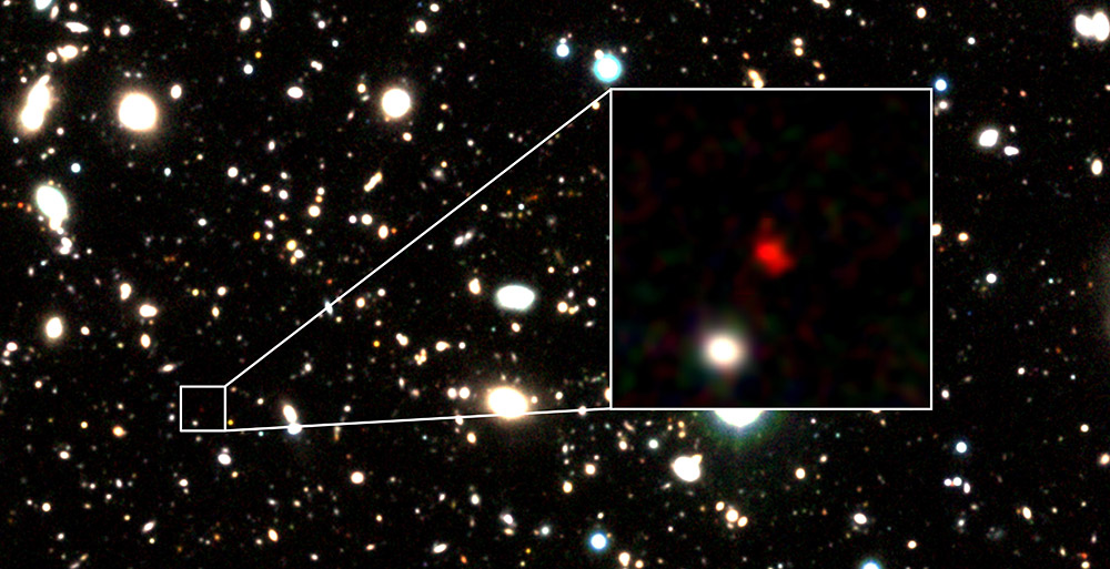 The oldest object in the universe has been observed – the distant galaxy already exists 330 million years after the Big Bang