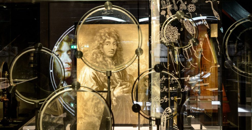 Christiaan Huygens und Linsen
