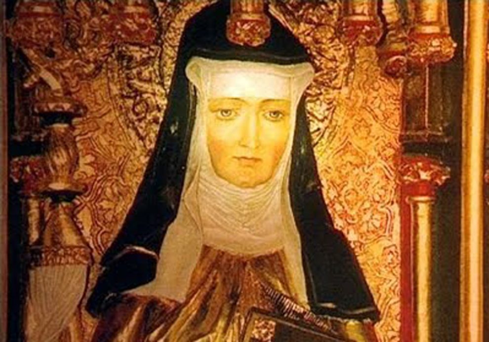 Bild der Nonne Hildegard von Bingen