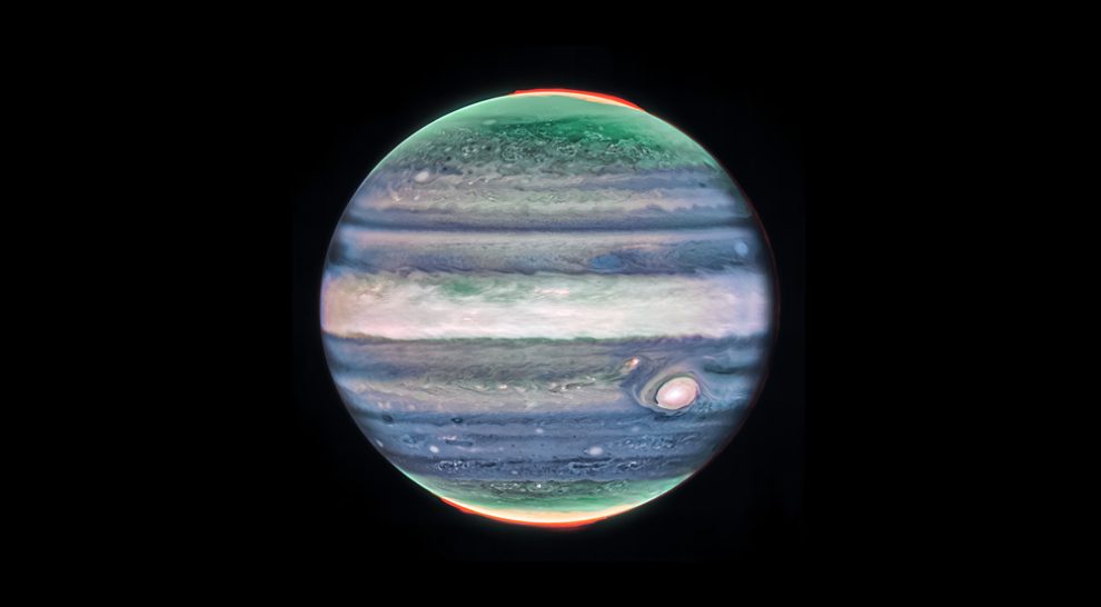 Jupiter im Nahinfrarot