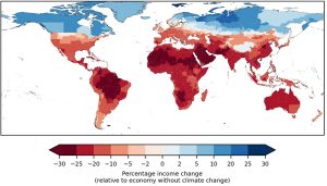 Klimakosten nach Region