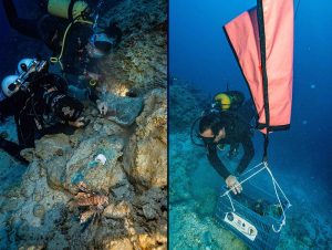 Unterwasserarchäologen