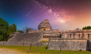 Maya-Observatoriums El Caracol