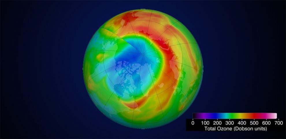 Arktisches Ozonloch