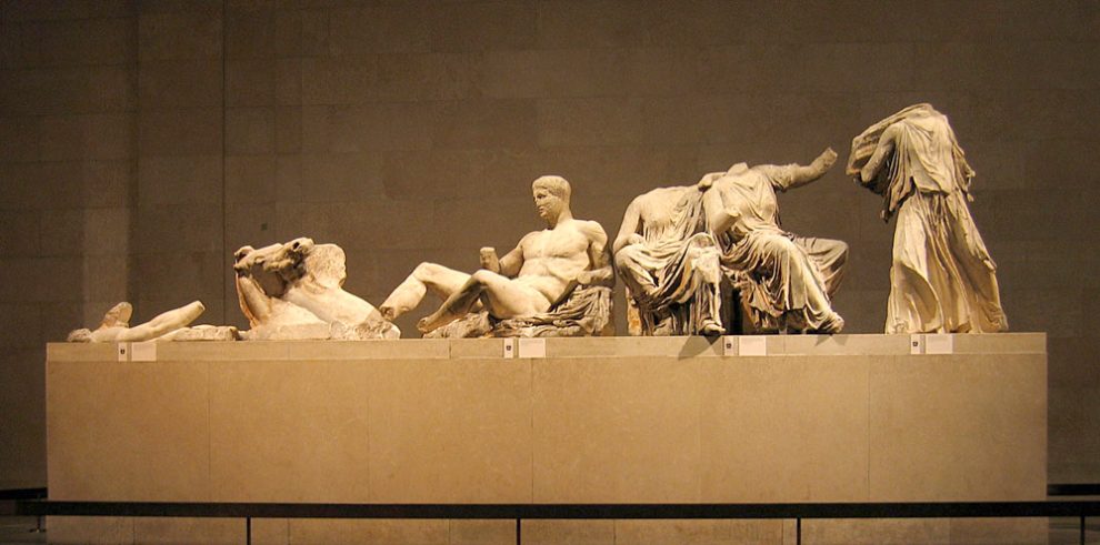 Skulpturen des Partheon-Tempels