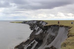 Permafrost-Kliff