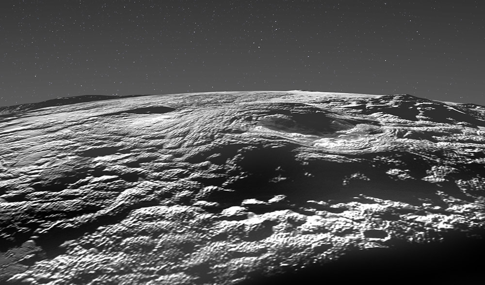 Gunung Es Baru di Pluto – Planet Kerdil Bisa Tunjukkan Bentuk Gunung Es Unik di Tata Surya