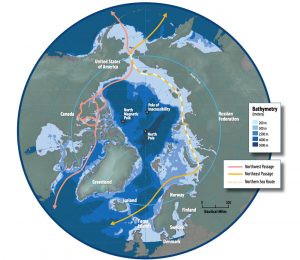 Arktische SChiffsrouten