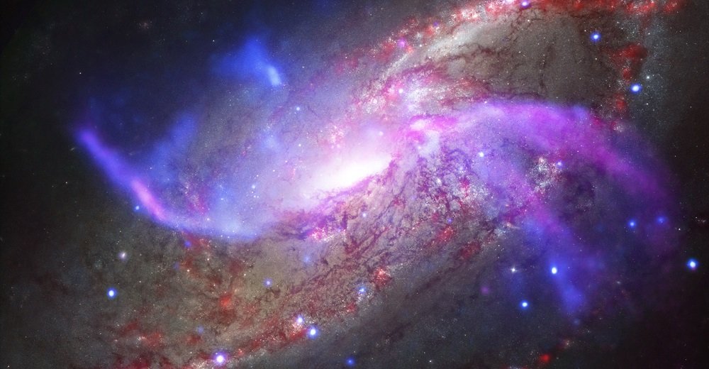 Spiralgalaxie NGC 4258