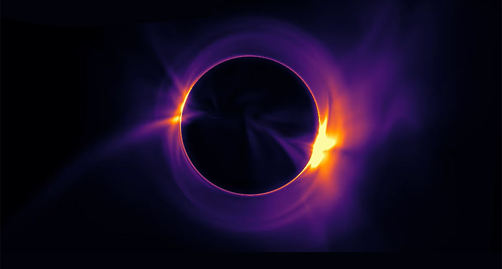 Milchstraße: Schwarzes Loch speist "Frischkost"