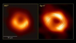 Vergleich M87* und Sagittarius A*