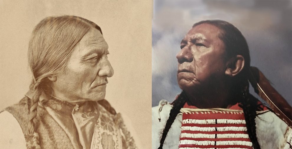 Sitting Bull und Ernie Lapointe