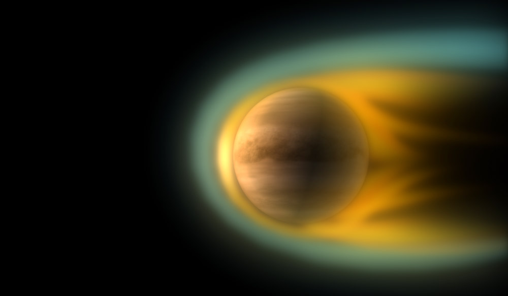 Venere perde ioni carbonio: la sonda spaziale BepiColombo ha scoperto una perdita inaspettata anche di ioni pesanti