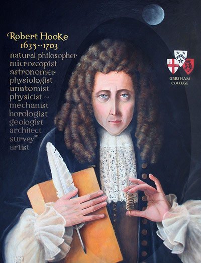 Portrait Robert Hooke