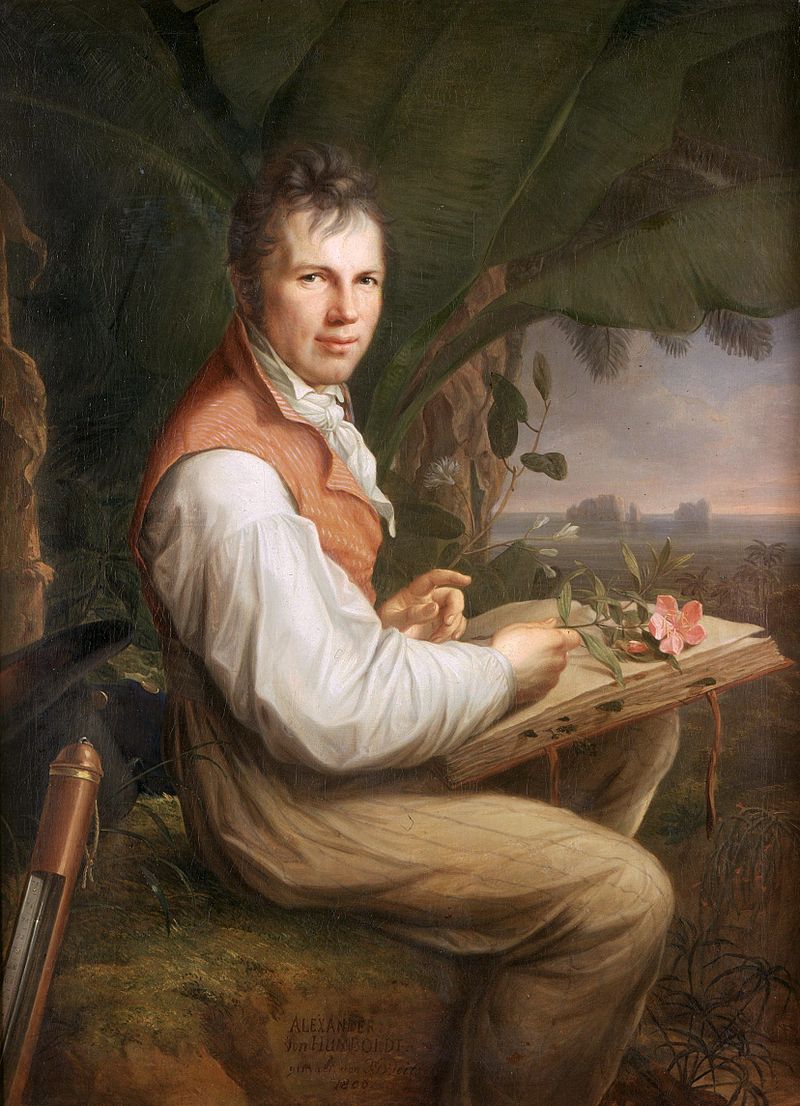 Alexander von Humboldt, Gemälde von Friedrich Georg Weitsch, 1806