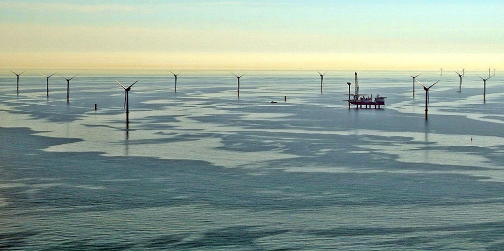 Windpark in der Nordsee